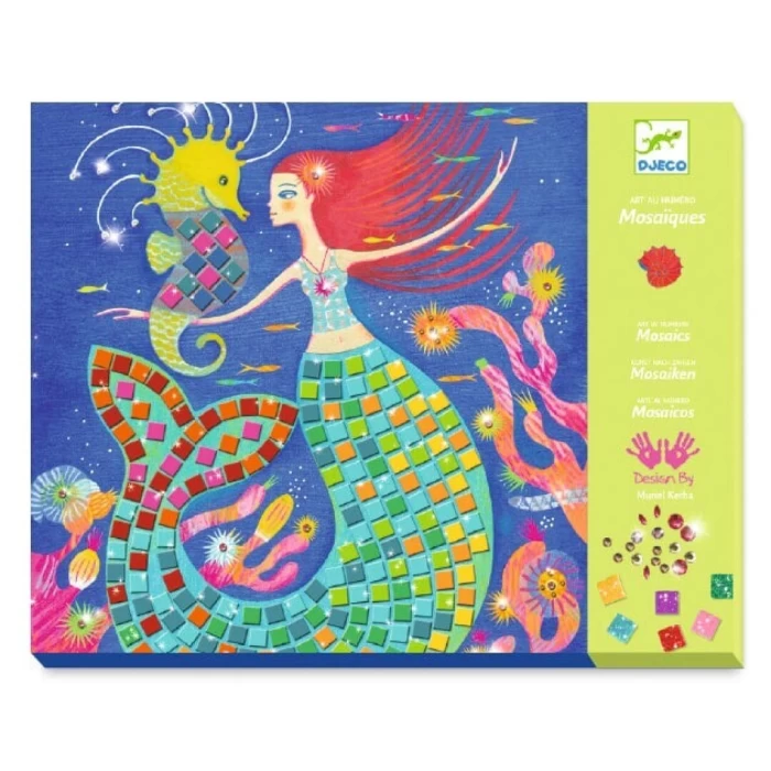 Collage-mosaic "El cant de les sirenes" - Djeco