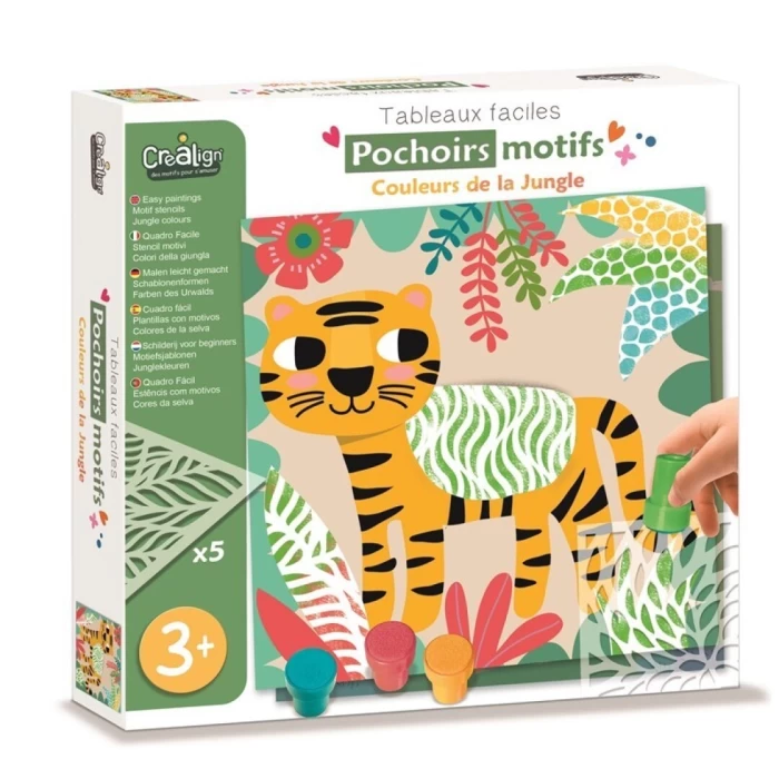 Plantilles i sagells "La selva" - Crealign'