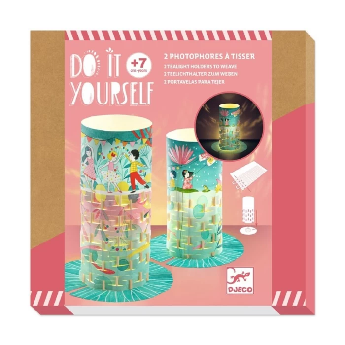 DIY Porta velas - Djeco