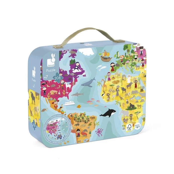 Puzzle "Planeta Blau" - Janod