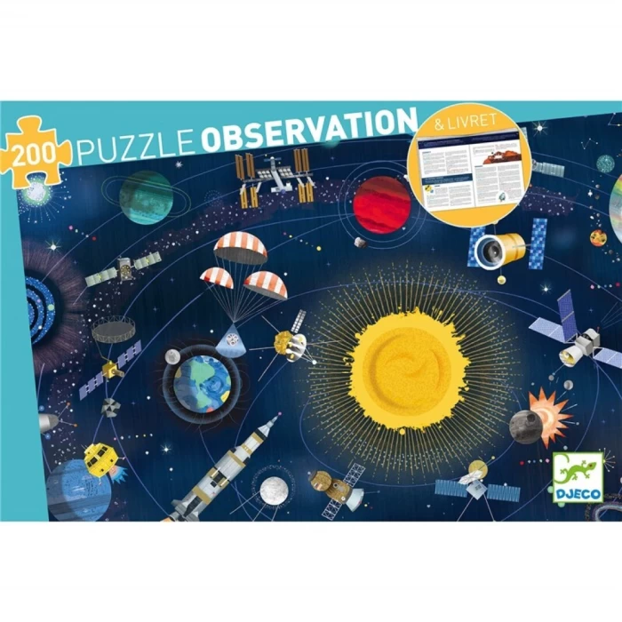 Puzzle d'observació "L'espai" - Djeco