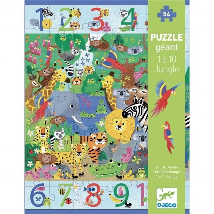 Puzzle gegant i d'observació "Jungla" - Djeco