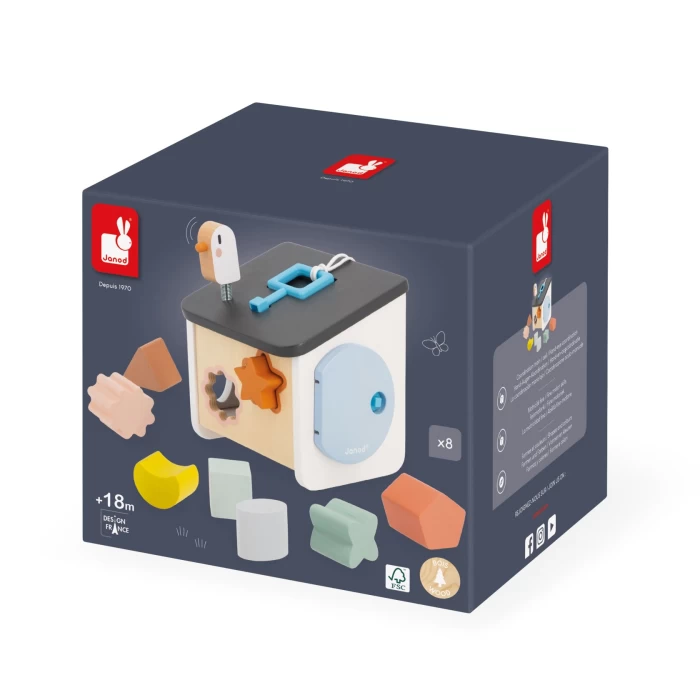 Caseta d'ocells de formes SWC - Janod