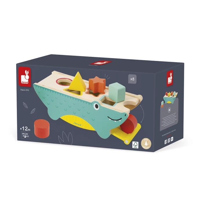 Cocodril de formes Tropik - Janod