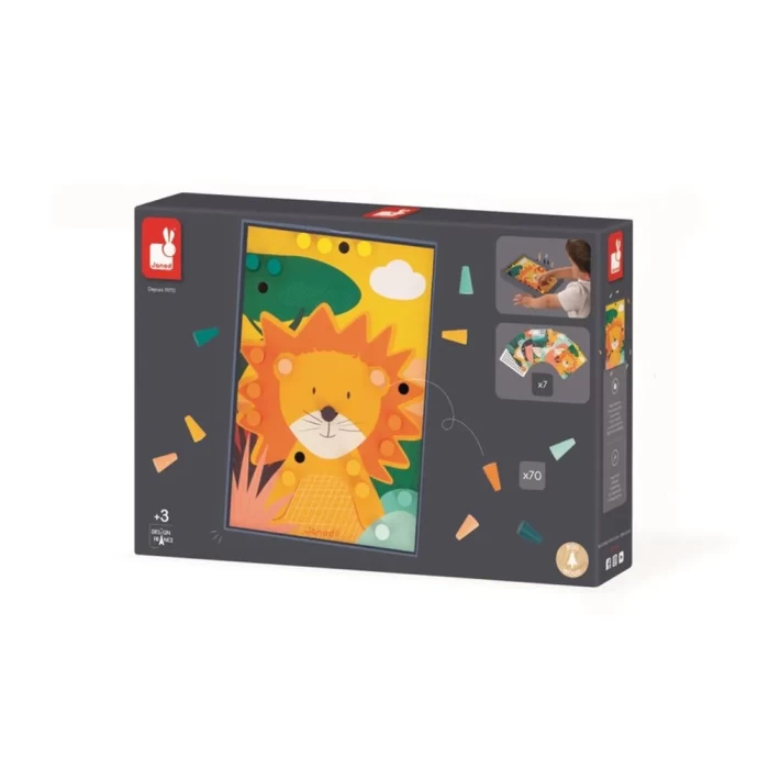 Mosaic de fusta - Janod