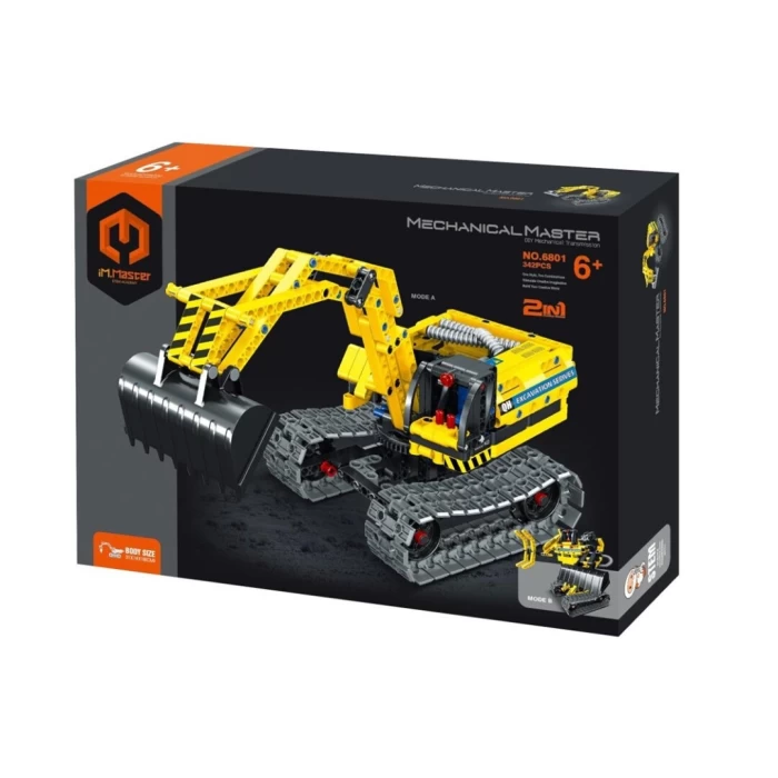Excavadora/Robot 2 en 1 de 342 pcs - iM.Master