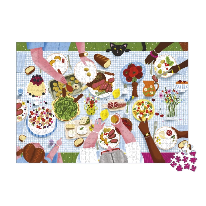 Puzzle dinar familiar - Janod