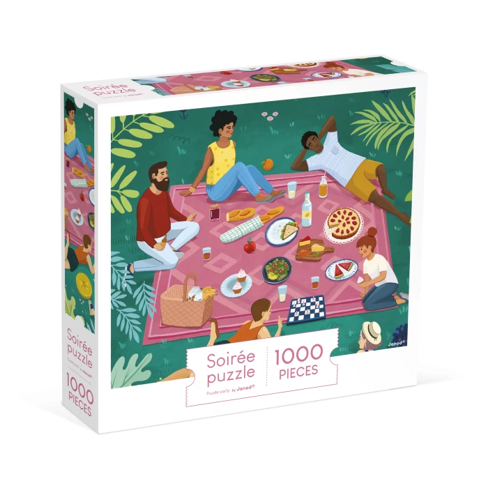 Puzzle picnic amb amics - Janod