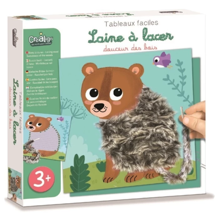 Lana para hilar "Animales del bosque" - Crealign'