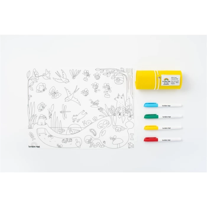 Scribble Mat "en el jardín" - Juegaconmigo