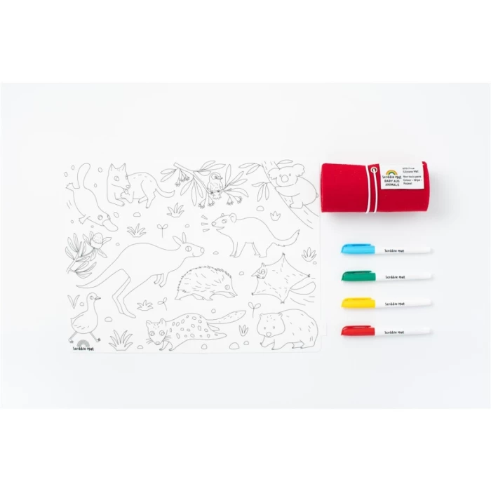 Scribble Mat "Animales de Australia" - Juegaconmigo
