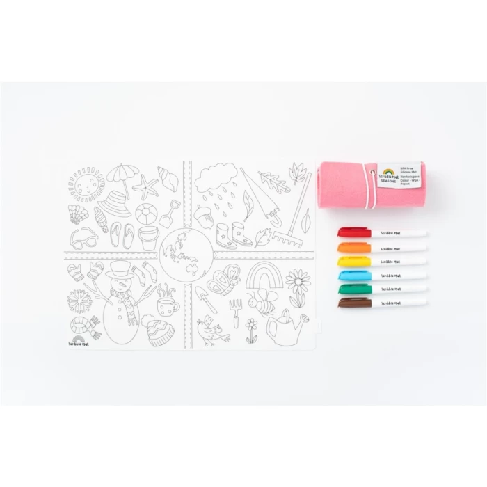 Scribble Mat "Estaciones" - Juegaconmigo