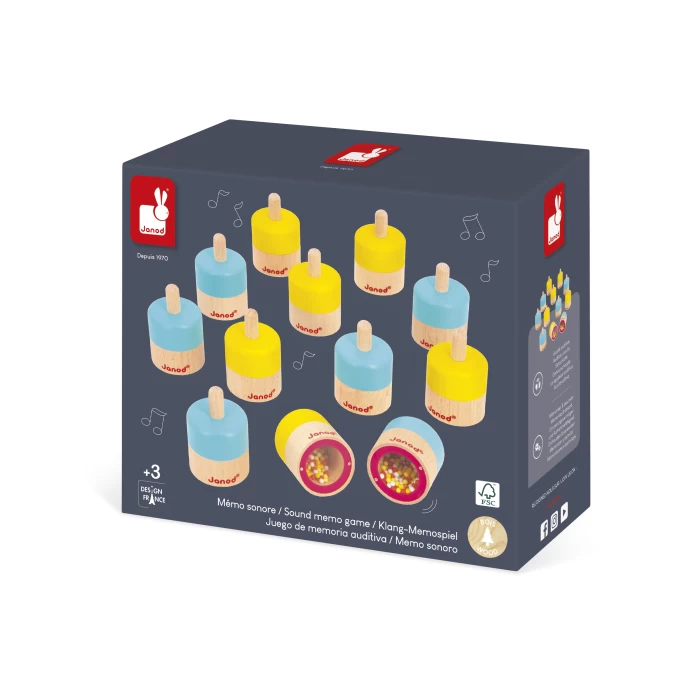 Juego de memoria auditiva - Janod