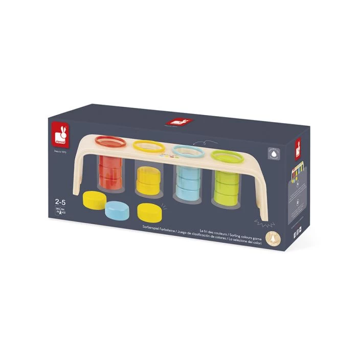 Juego de clasificación de colores Essentiel - Janod