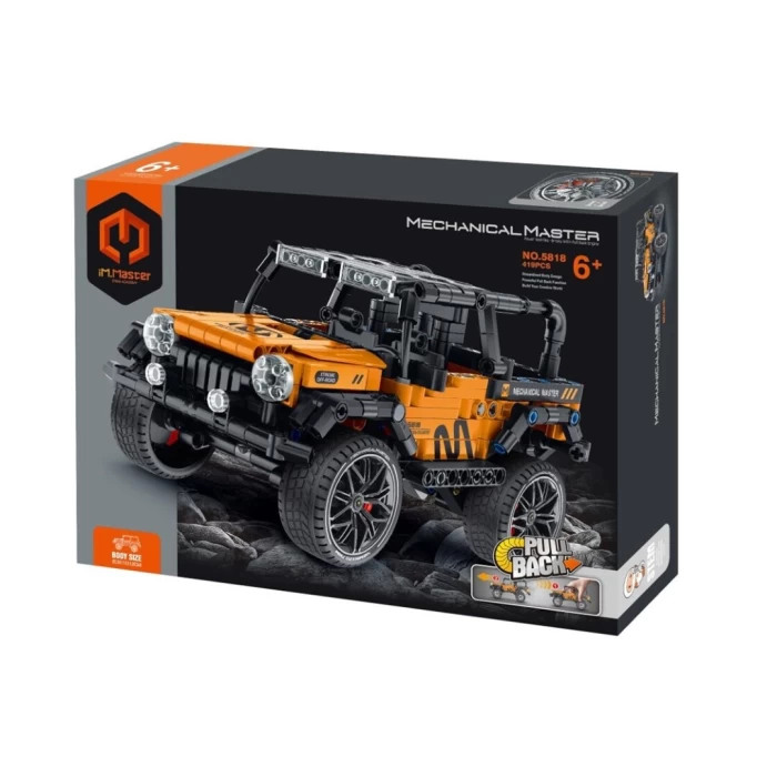 Todoterreno 4x4 naranja 434 pzas - iM.Master