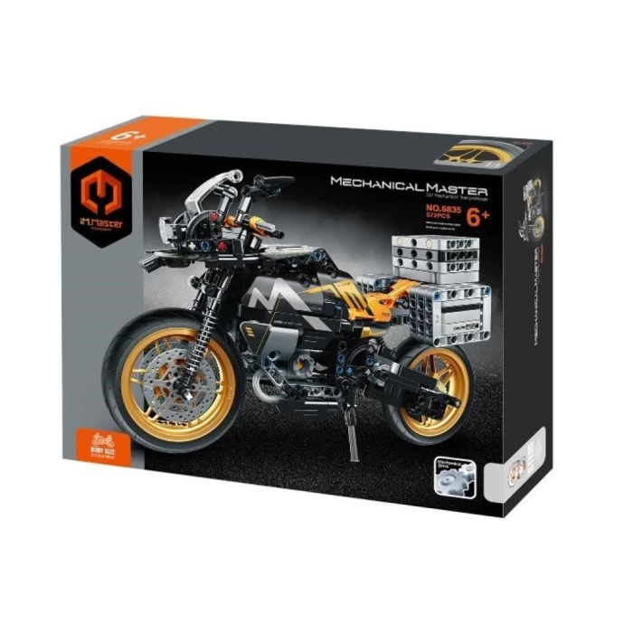 Motocicleta naranja 557pzas - iM.Master