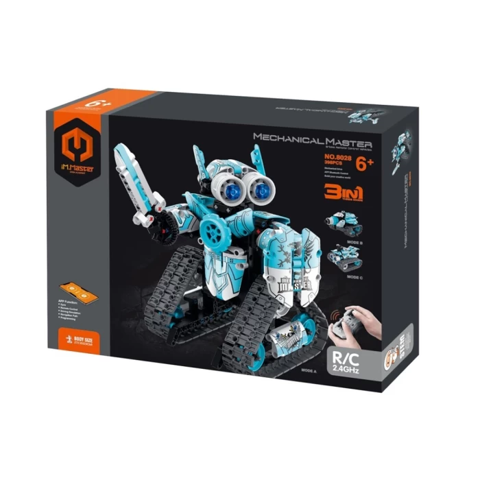 Robot Stunt Car Radiocontrol 3en1 398pzas - iM.Master
