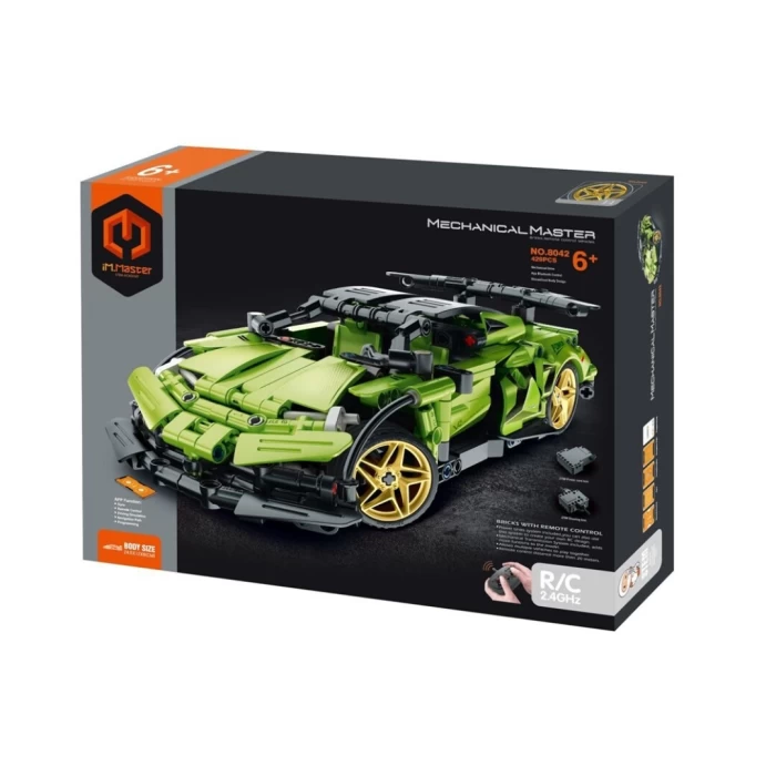 Coche radiocontrol verde 429pzas - iM.Master