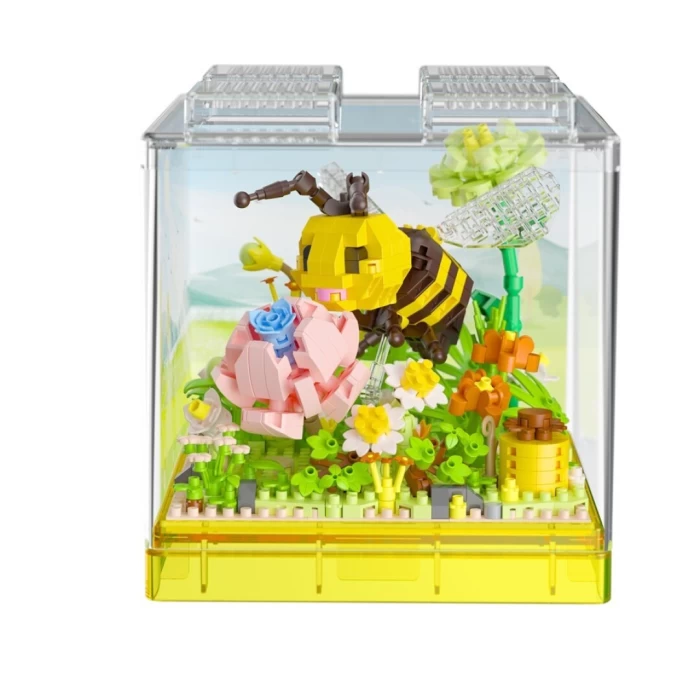 Insecto y planta: abeja 668pzas - Koco