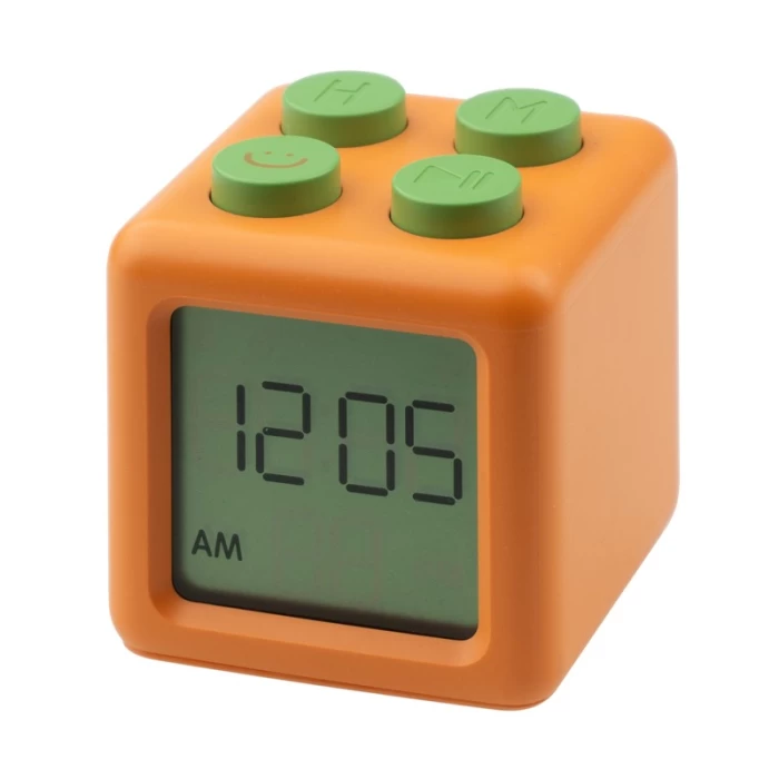 Reloj despertador block naranja - Mary's