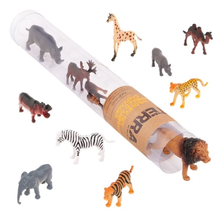 Tubo 12 animales salvajes - Terra