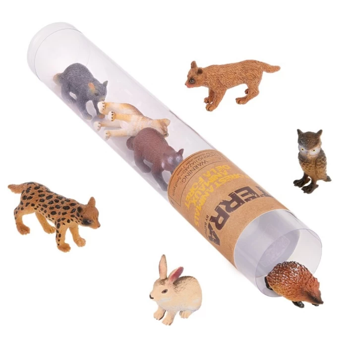 Tubo 12 animales del bosque - Terra