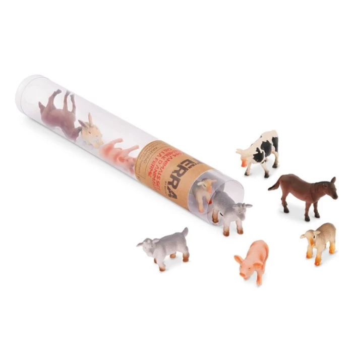 Tubo 10 animales de granja - Terra