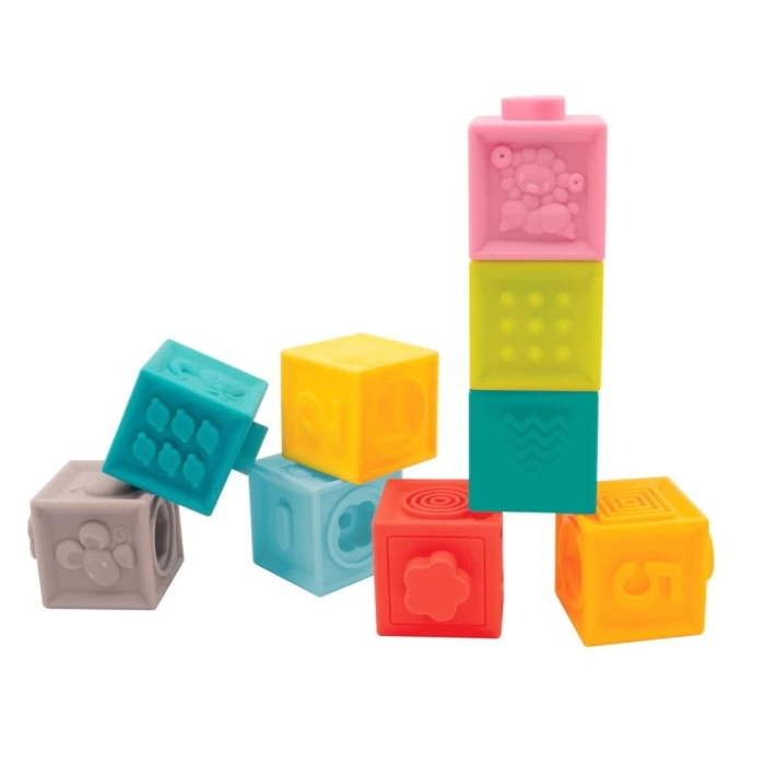 Conjunto 9 cubos apilables - Ludi