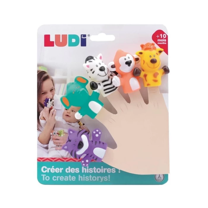 Marionetas de dedo Sabana - Ludi